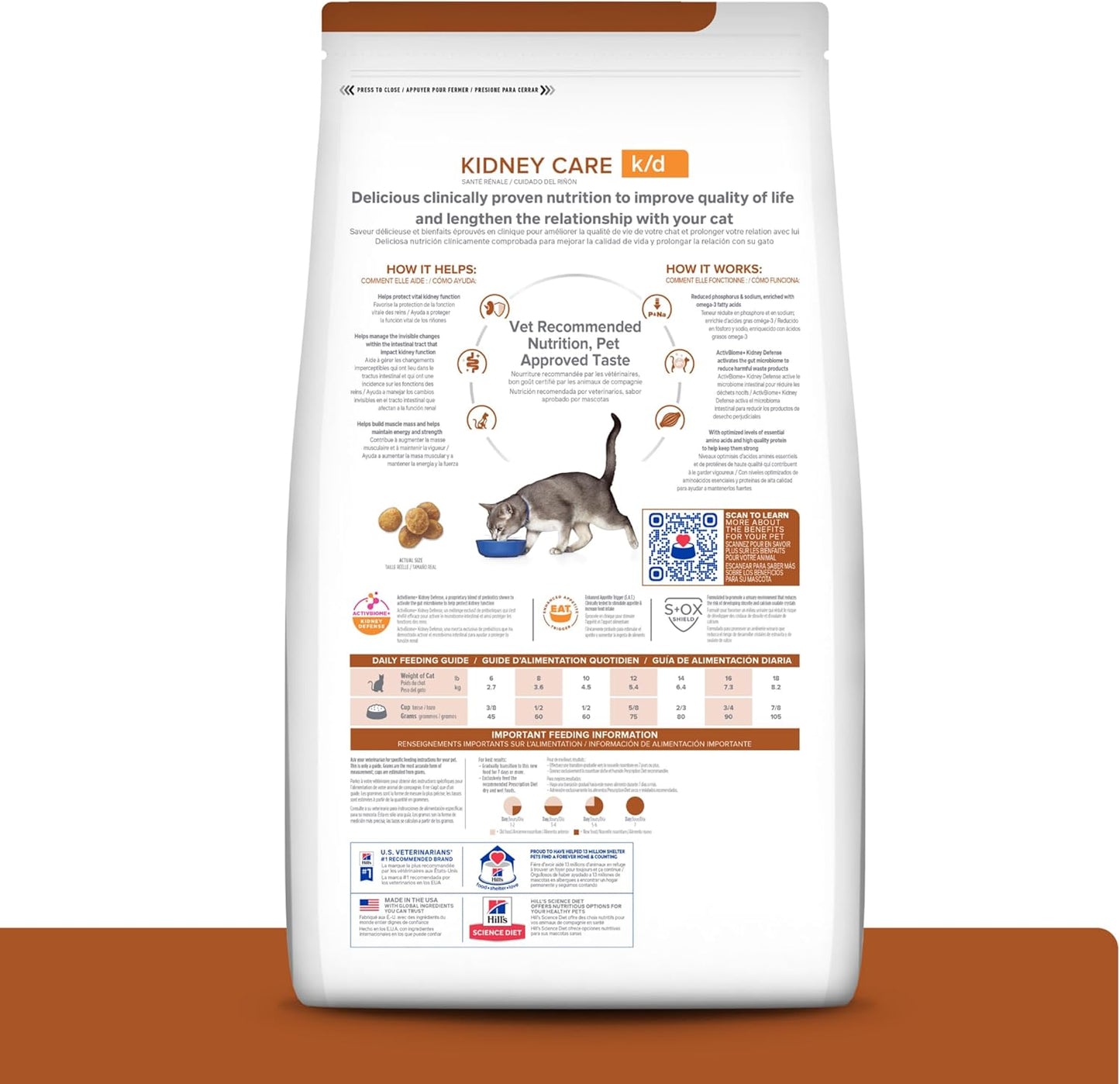 Hill'S Prescription Diet K/D Kidney Care Dry Cat Food
